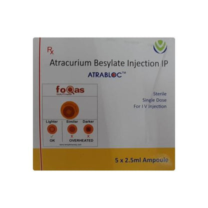 ATRABLOC 10 Injection 5X2.5ml - Global Surgicals