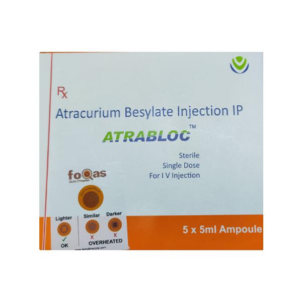 ATRABLOC 10 Injection 5X5ml - Global Surgicals