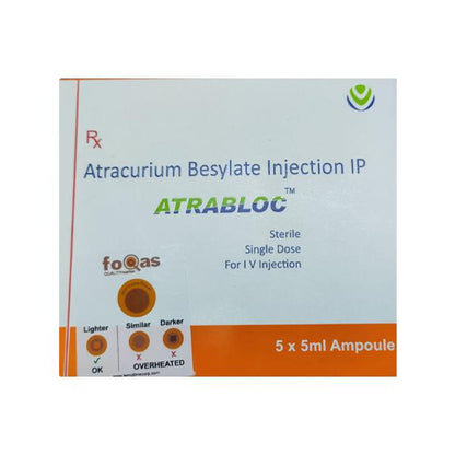 ATRABLOC 10 Injection 5X5ml - Global Surgicals