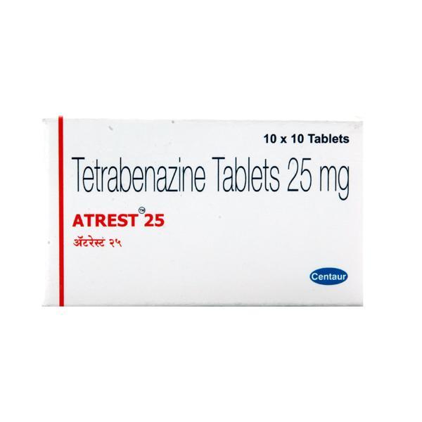 Atrest 25mg Tablet 10'S - Global Surgicals