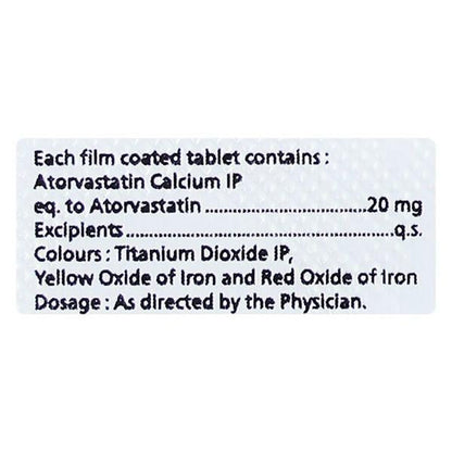 ATROCARD 20mg Tablet 10's - Global Surgicals