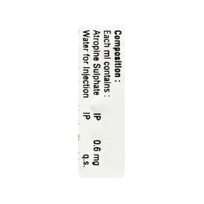 ATROFINE Injection 1ml - Global Surgicals