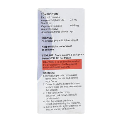 ATRONESS Eye Drops 5ml - Global Surgicals
