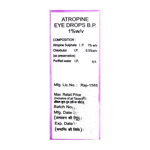 ATROPINE Eye Drops 10ml - Global Surgicals