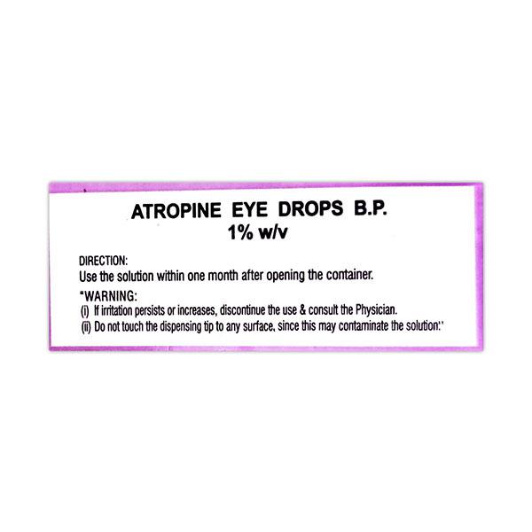 ATROPINE Eye Drops 10ml - Global Surgicals