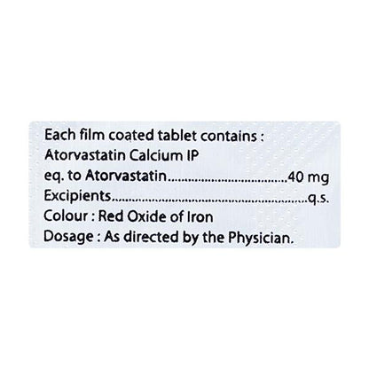 ATROSURE 40 Tablet 10's - Global Surgicals