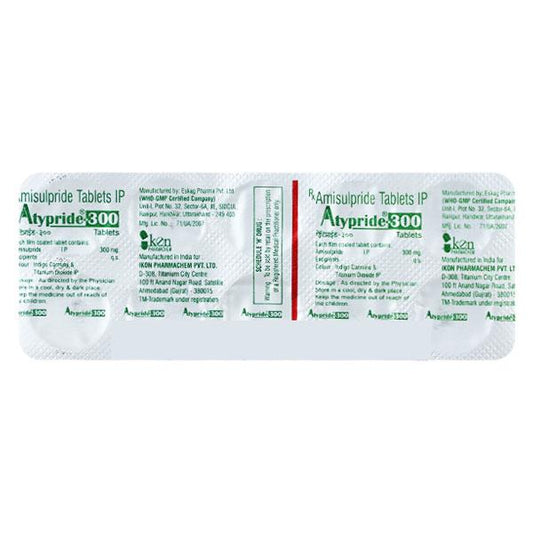 ATYPRIDE 300 Tablet 10's - Global Surgicals