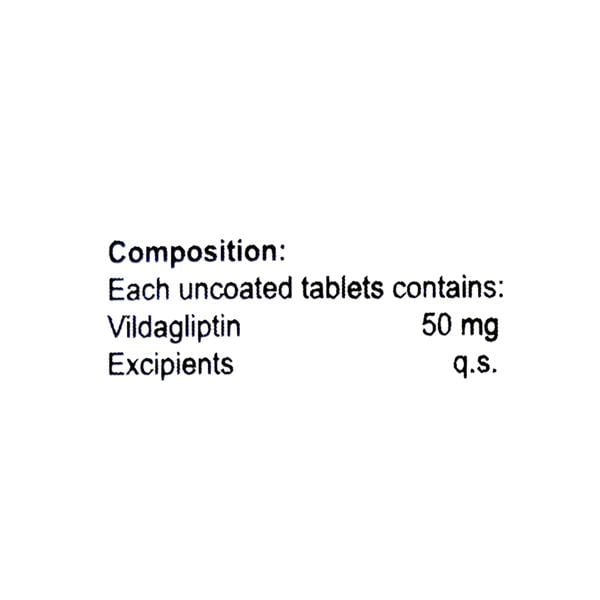 VILTRACK 50mg Tablet 15's
