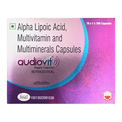 AUDIOVIT VEGGIE (NUTRACEUTICAL) Capsule 10's - Global Surgicals