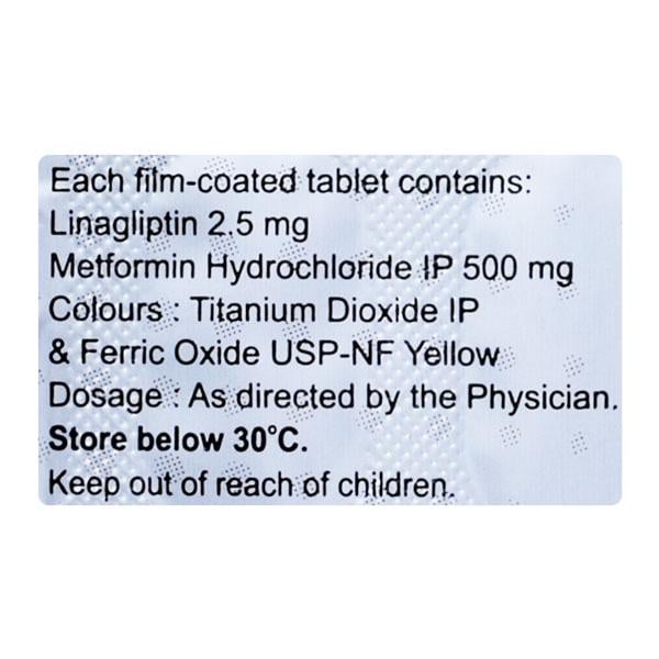 LINAPRIDE M 500 Tablet 10's