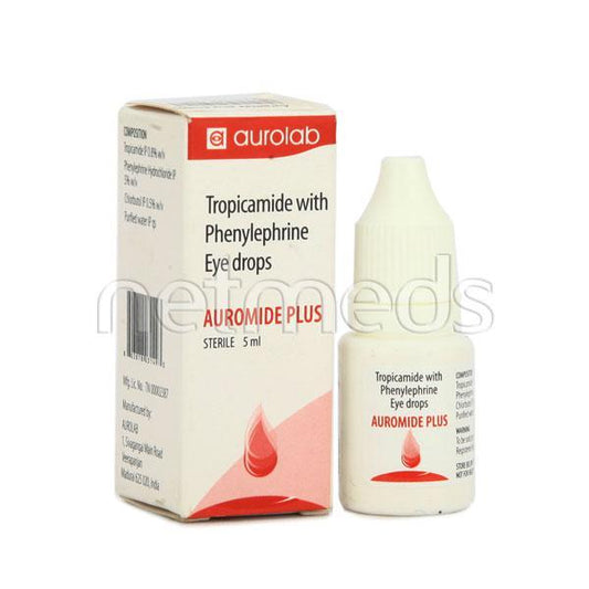 Auromide Plus Eye Drops 5ml - Global Surgicals