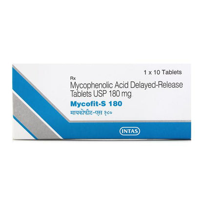 Mycofit S 180mg Tablet 10'S
