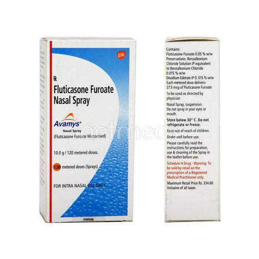 Avamys Nasal Spray 120Md - Global Surgicals