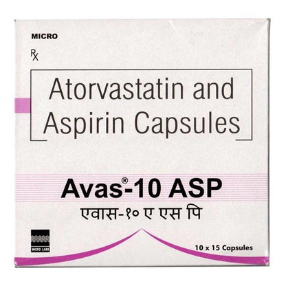 AVAS 10 ASP Capsule 15's - Global Surgicals
