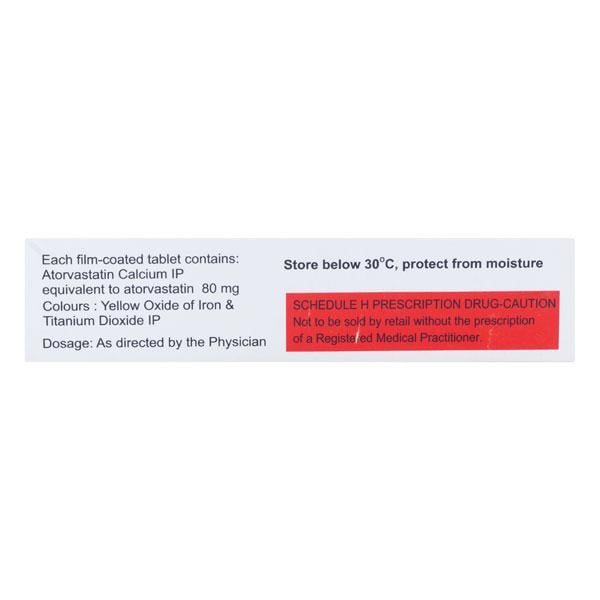 Avas 80mg Tablet 10'S - Global Surgicals