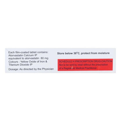 Avas 80mg Tablet 10'S - Global Surgicals