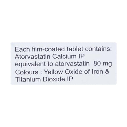Avas 80mg Tablet 10'S - Global Surgicals