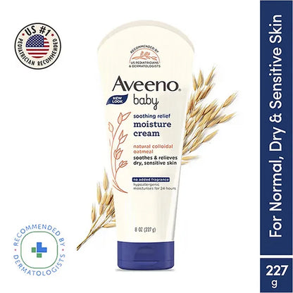 Aveeno Baby Soothing Relief Moisture Cream 227 gm