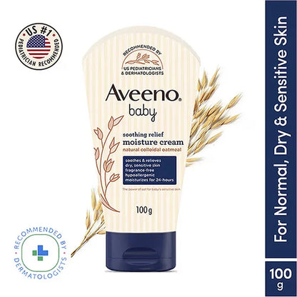 Aveeno Baby Soothing Relief Moisture Cream 100 gm