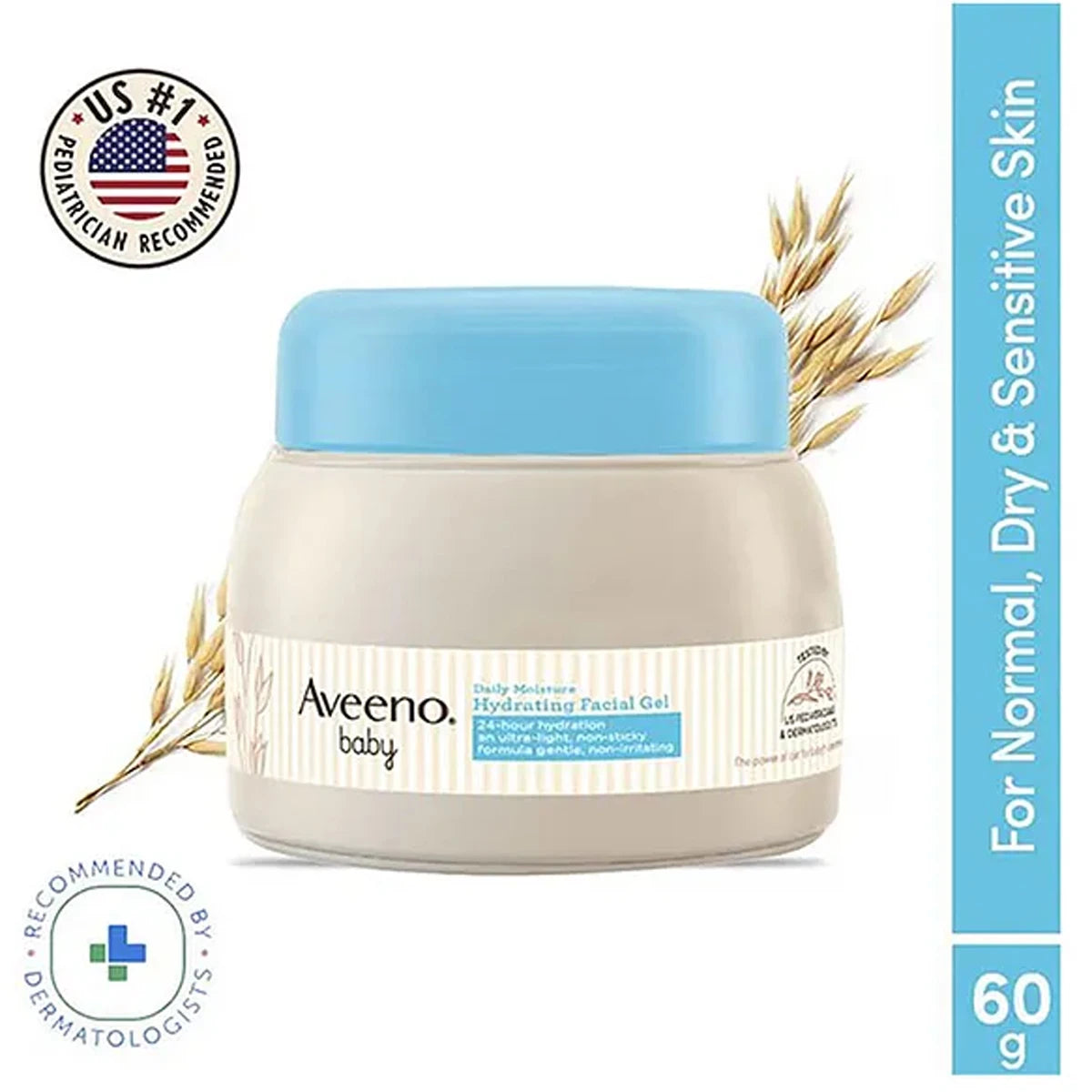 Aveeno Baby Daily Moisture Hydrating Facial Gel 60 gm