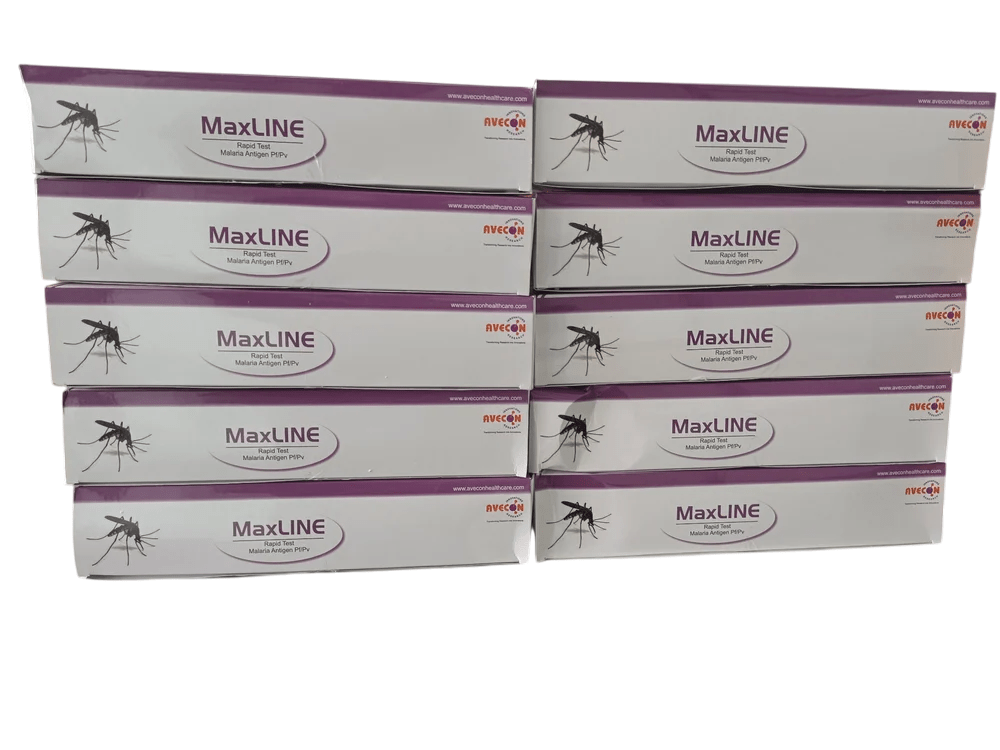 Avecon Maxline Malaria Antigen Pf/Pv Rapid Card - Global Surgicals