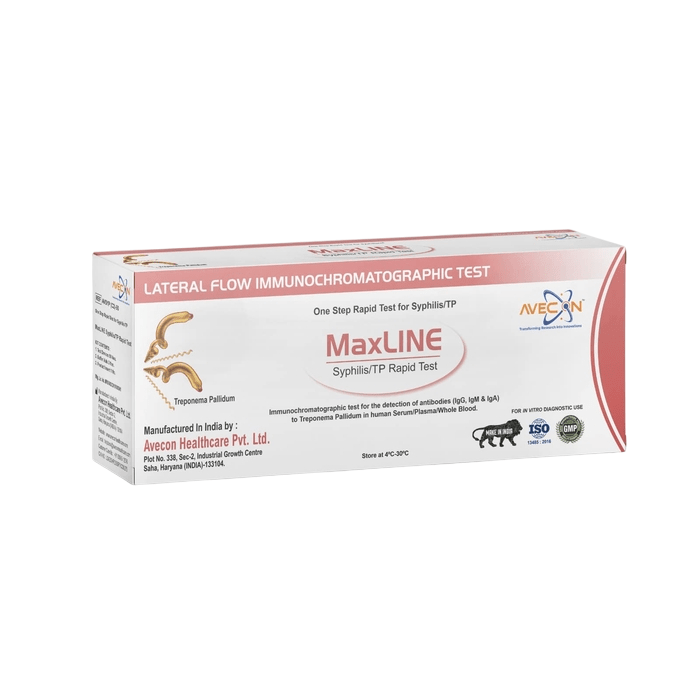 Avecon Maxline Syphilis Rapid Card - Global Surgicals