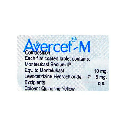 Avercet M Tablet 10's - Global Surgicals