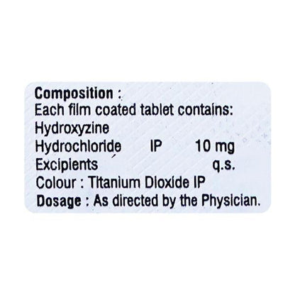 AVERZINE 10mg Tablet 15's - Global Surgicals