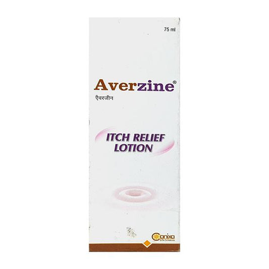 AVERZINE ITCH RELIEF Lotion 75ml - Global Surgicals