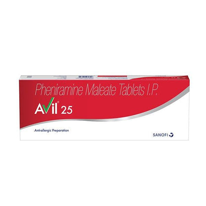 Avil 25mg Tablet 15'S - Global Surgicals