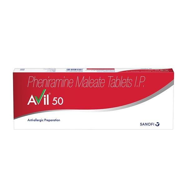 Avil 50mg Tablet 15'S - Global Surgicals