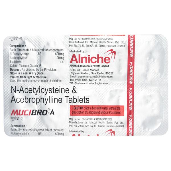 MUCIBRO A Tablet 10's