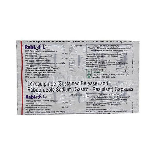 Rablet L Capsule 10'S