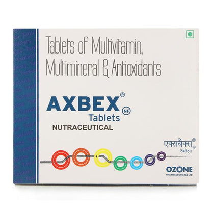 AXBEX NF Tablet 15's - Global Surgicals