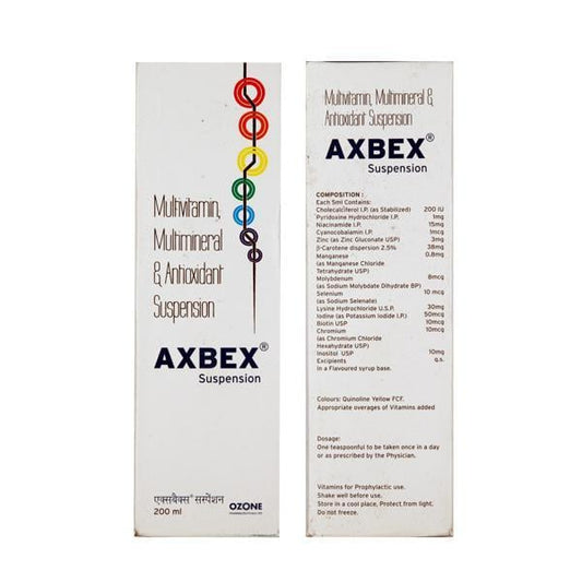 Axbex Suspension 200ml - Global Surgicals