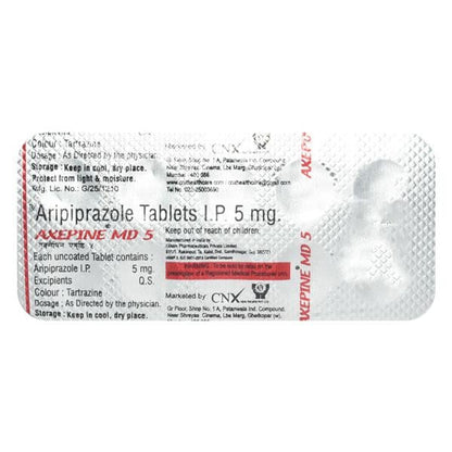AXEPINE MD 5 Tablet 10's - Global Surgicals