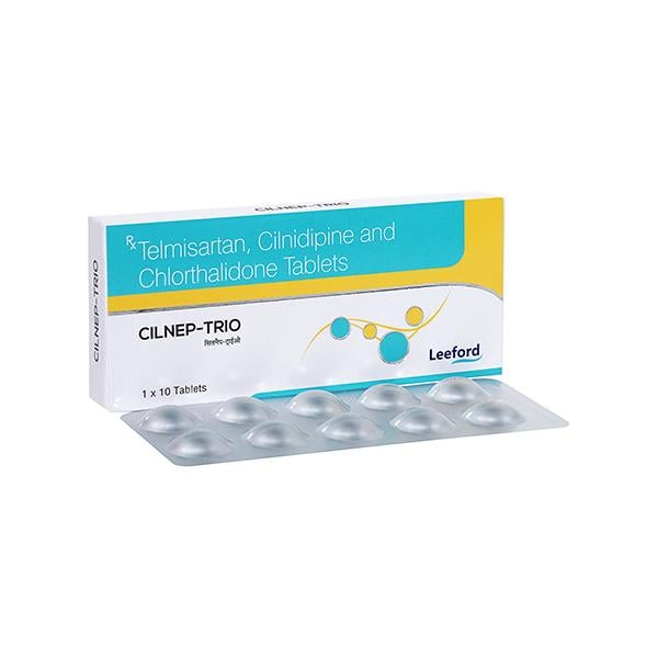 CILNEP TRIO Tablet 10's