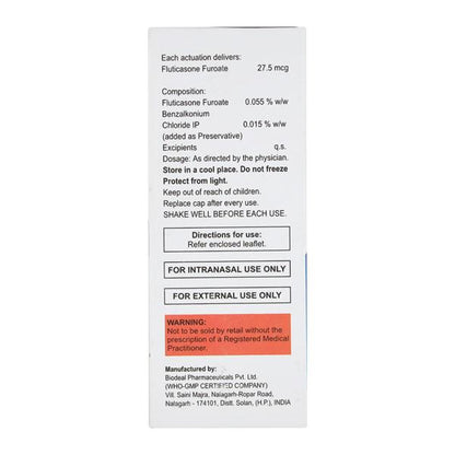 Axunil 27.5Mcg Nasal Spray 180Md - Global Surgicals