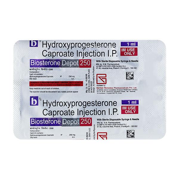 BIOSTERONE DEPOT 250 Injection 1ml