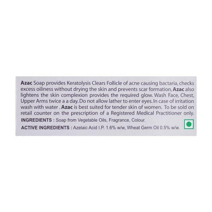 Azac Soap 75gm - Global Surgicals