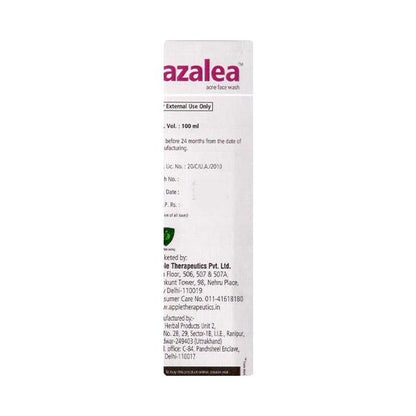 AZALEA ACNE FACE WASH 100ml - Global Surgicals