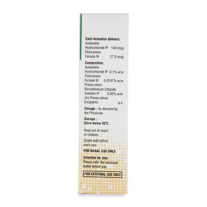 AZEFLO FT Nasal Spray 9.8gm - Global Surgicals