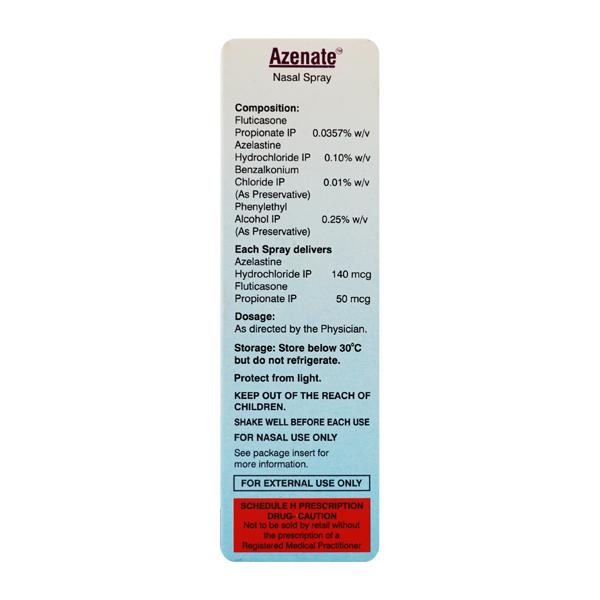 AZENATE 70md Nasal Spray 9.8ml - Global Surgicals