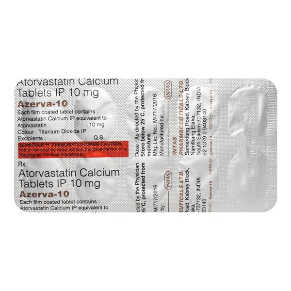 Azerva 10mg Tablet 10'S - Global Surgicals