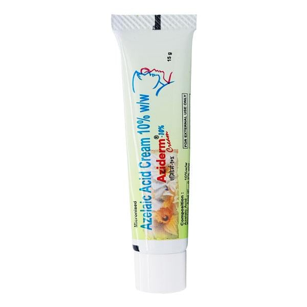 Aziderm 10% Cream 15gm - Global Surgicals