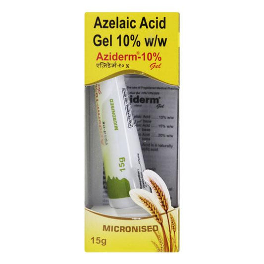 Aziderm 10% Gel 15gm - Global Surgicals