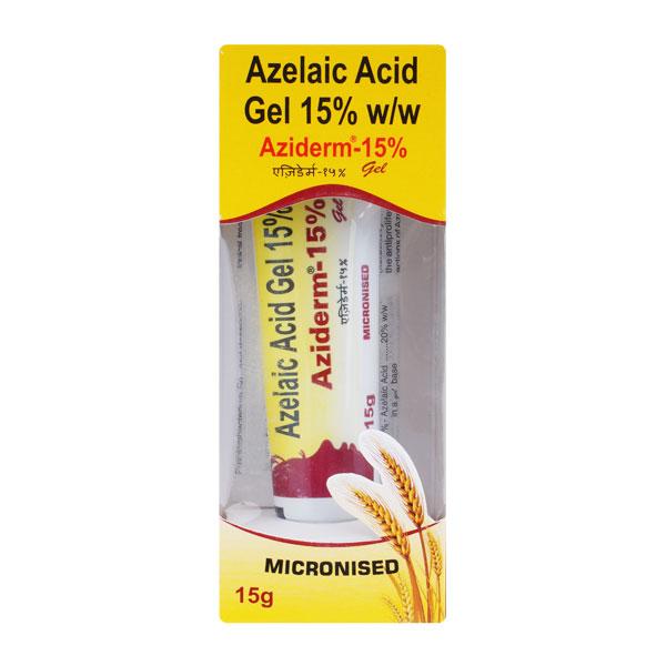 Aziderm 15% Gel 15gm - Global Surgicals