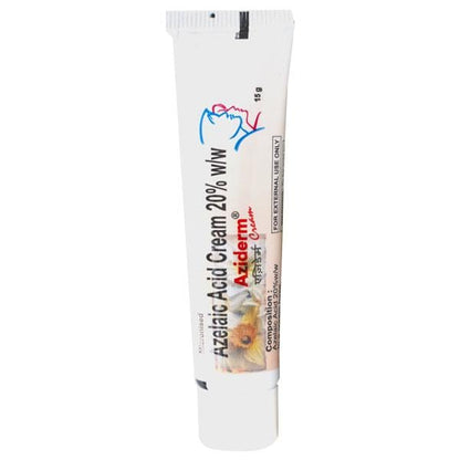 Aziderm 20% Cream 15gm - Global Surgicals
