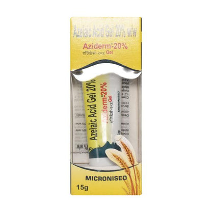 Aziderm 20% Gel 15gm - Global Surgicals