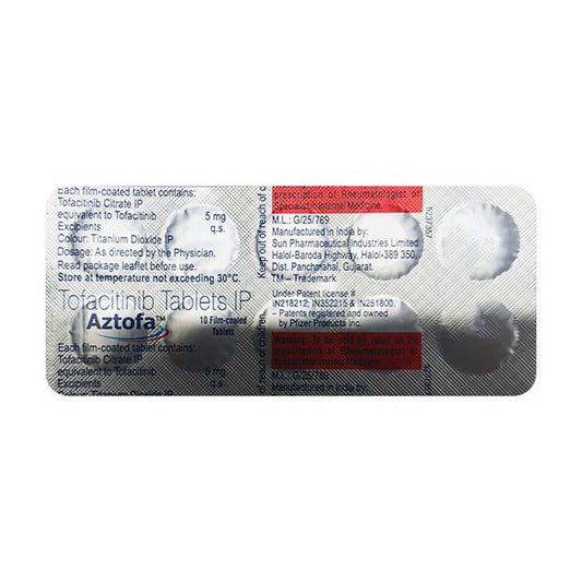 AZTOFA 5mg Tablet 10's - Global Surgicals